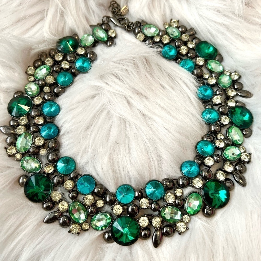 ZARA multicolor stones necklace